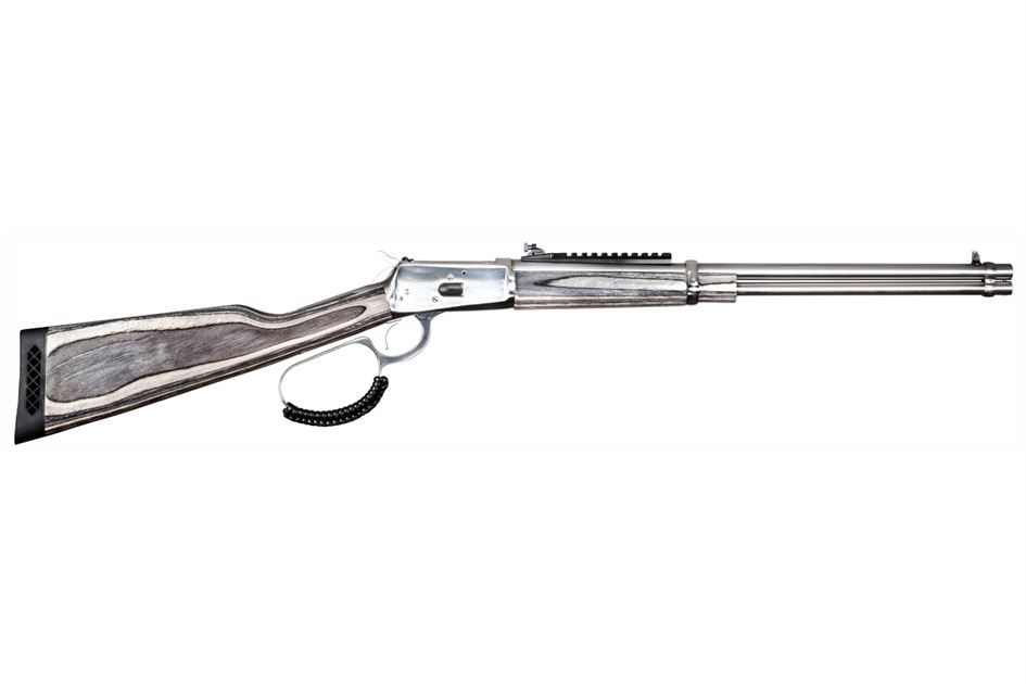 Rossi R92 Carbine 357 Magnum Rifle with 20 inch Barrel and Gray Laminate Stock