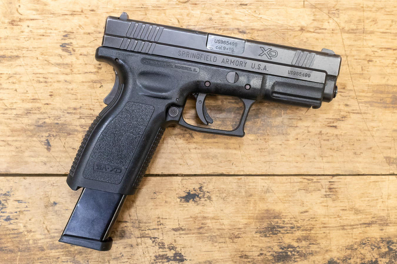 Springfield XD-9 9mm Used Pistol with 20-Round Magazine