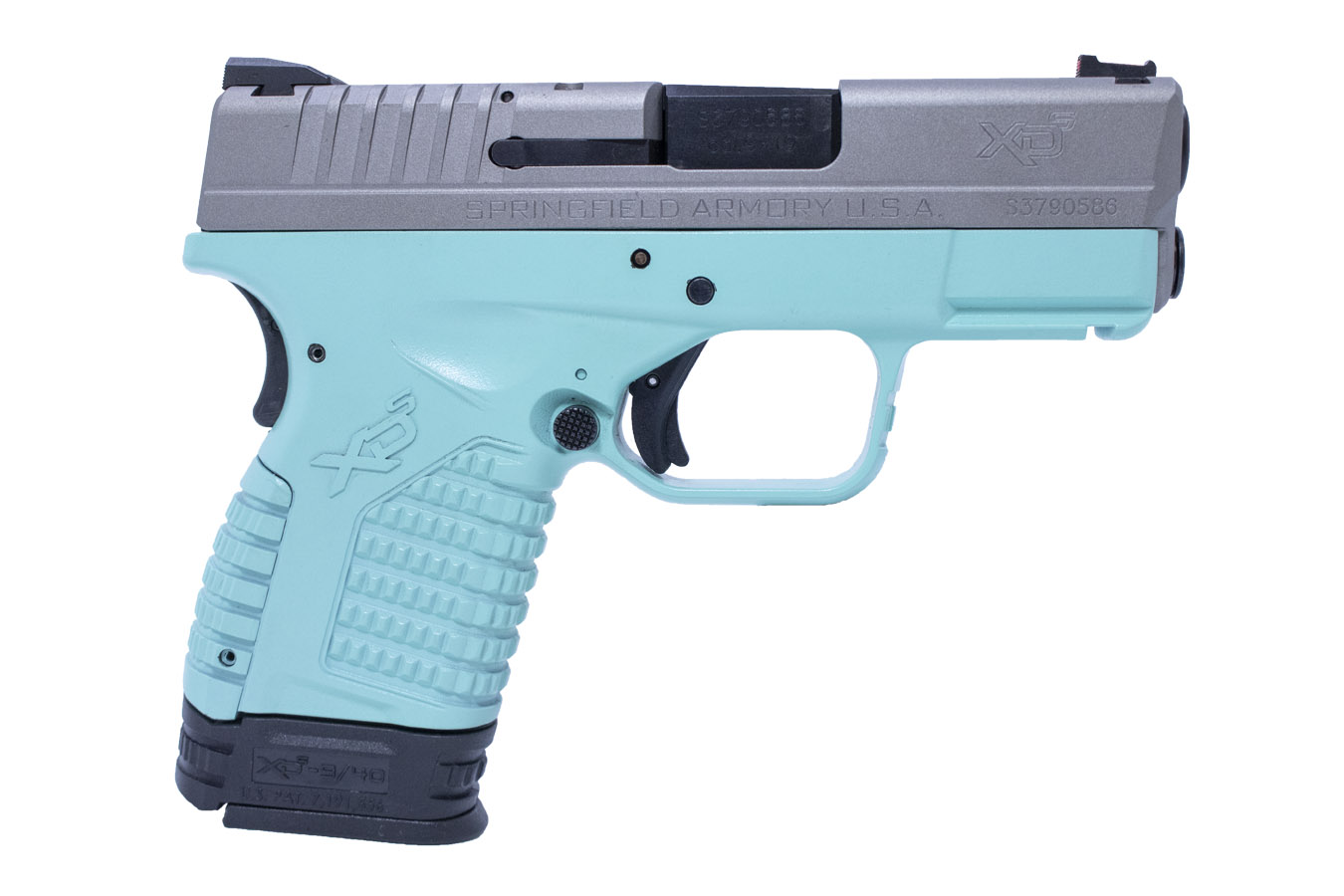 Springfield XDS 3.3 Single Stack 9mm Blue Essentials Package (Manufacturer Sample)